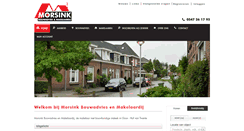 Desktop Screenshot of morsink.nl